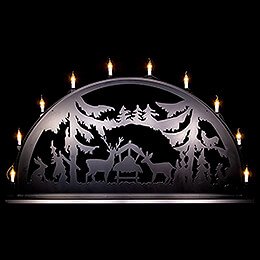 Candle Arch for Outside - Feeding Ground - 250x125 cm / 100x50 inch