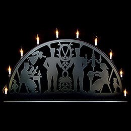 Candle Arch for Outside - Schwarzenberg - 250x125 cm / 100x50 inch