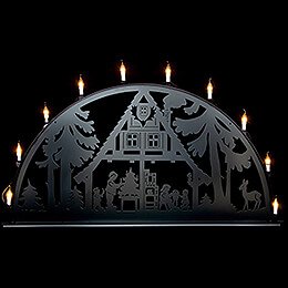 Candle Arch - for the Outside Forest House - 300x150 cm / 120x60 inch