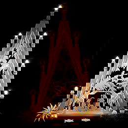 Light Triangle - Nativity - 49x71 cm / 19.3x28 inch