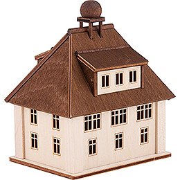 Lighted House - Town Hall - 9,5 cm / 3.7 inch