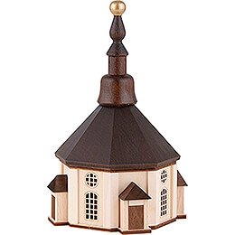 Lighted House - Seiffen Church - small - 14 cm / 5.5 inch