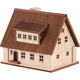Lighted House - Residential House II - 7 cm / 2.8 inch