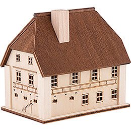 Lighted House - Farmhouse - 9,5 cm / 3.7 inch