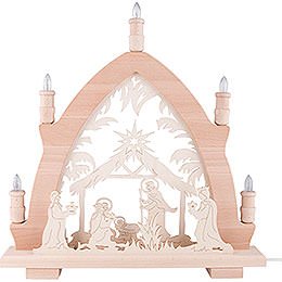 Candle Arch - Nativity - 41x42 cm / 16.1x16.5 inch