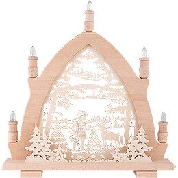Candle Arch - Little Red Riding Hood - 42x43 cm / 16.5x16.9 inch
