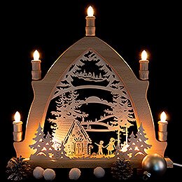 Candle Arch - Hansel and Gretel - 42x43 cm / 16.5x16.9 inch