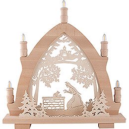 Candle Arch - Frog King - 42x43 cm / 16.5x16.9 inch
