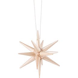 Tree Ornament - Christmas Star Natural - 7 cm / 2.8 inch