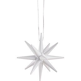 Tree Ornament - Christmas Star White - 7 cm / 2.8 inch