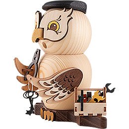 Smoker - Owl Mechanic - 15 cm / 5.9 inch