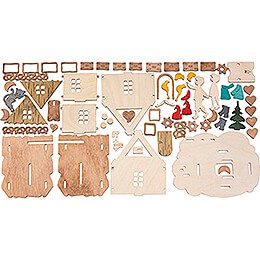 Handicraft Set - Money Box - Hansel & Gretel - 12 cm / 4.7 inch