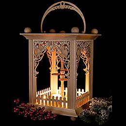 Pyramid Lantern - Bells - without Figurines - 38 cm / 15 inch