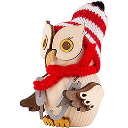 Mini Owl Nightwatchman - 7 cm / 2.8 inch