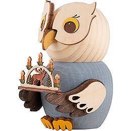 Mini Owl with Candle Arch - 7 cm / 2.8 inch