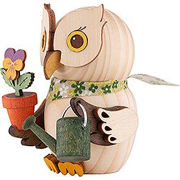 Mini Owl Gardener - 7 cm / 2.8 inch
