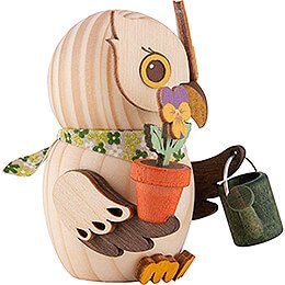 Mini Owl Gardener - 7 cm / 2.8 inch