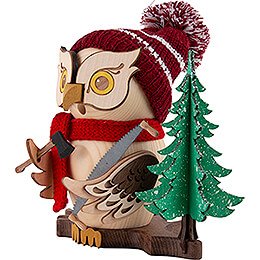 Smoker - Owl Woodsman - 15 cm / 5.9 inch