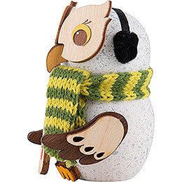 Mini Owl with Thermometer - 7 cm / 2.8 inch