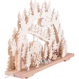 Candle Arch - Sled Dogs - 50x31 cm / 19.7x12.2 inch