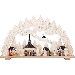 Candle Arch - Christmas in Seiffen - 70x45 cm / 28x18 inch