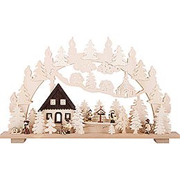 Candle Arch - Forest house - 70x43 cm / 28x17 inch