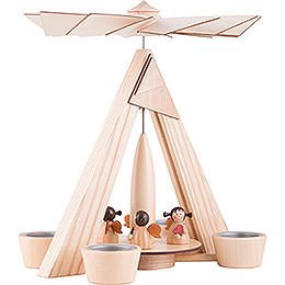 1-Tier Pyramid - Angels Natural - 29 cm / 11.2 inch