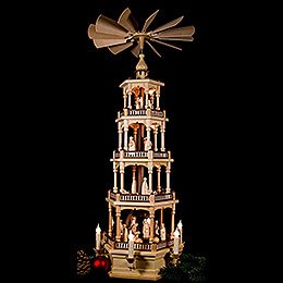 4-stöckige Pyramide Christi Geburt - 86 cm