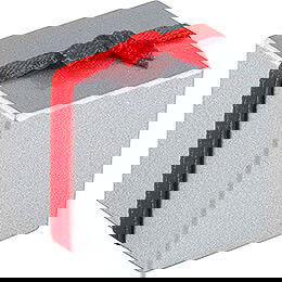 Pckchen - silber - 2 cm