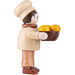 Thiel-Figur Bäckerjunge - natur - 5 cm