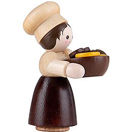 Thiel Figurine - Baker Girl - natural - 4,6 cm / 1.8 inch
