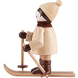 Thiel Figurine - Skier - natural - 5,5 cm / 2.2 inch