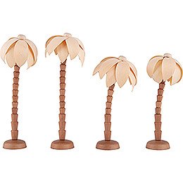 Palm Trees - 4 pcs. - for Thiel Figurines Nativity - 12 cm / 4.7 inch