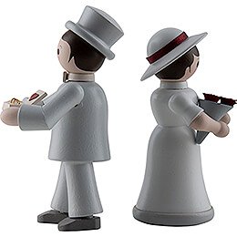 Thiel Figurine - Bridal Couple - coloured - 8,5 cm / 3.3 inch