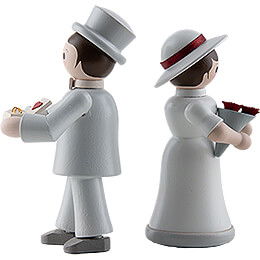 Thiel Figurine - Bridal Couple - coloured - 8,5 cm / 3.3 inch