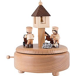 Music Box - Miners at Work - 13 cm / 5.1 inch