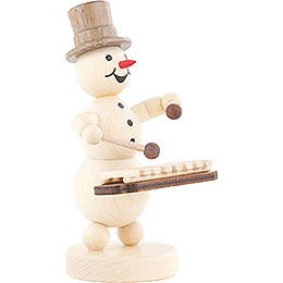 Snowman Musician Xylophone - 12 cm / 4.7 inch