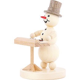 Snowman Musician Keyboard - 12 cm / 4.7 inch
