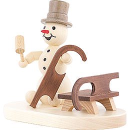 Snowman Sleigh Builder - 8 cm / 3.1 inch