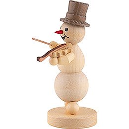 Snowman Musician Violine - 12 cm / 4.7 inch