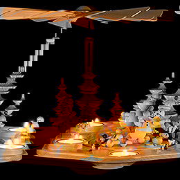 1-stckige Pyramide Junior beim Wintersport - 30 cm