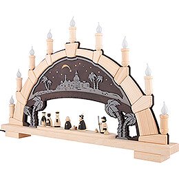 Candle Arch - Nativity - 66x40 cm / 26x15.7 inch
