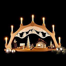 Candle Arch - Forest House - 68x44 cm / 26.8x17.3 inch