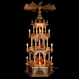 3-stöckige Pyramide Christi Geburt - 110 cm