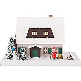 Lighted House Ore Mountains Home with Lobby - 11,5 cm / 4.5 inch