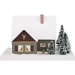 Lighted House Forester's Lodge - 11,5 cm / 4.5 inch