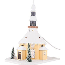 Lighted House Seiffen Church - 40 cm / 15.7 inch