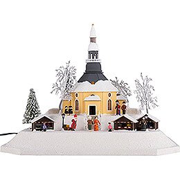 Lichterhaus Weihnachtsmarkt - 26 cm