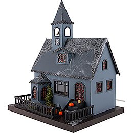 Lighted House Halloween House - 36 cm / 14.2 inch