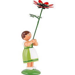 Summer Flower Girl with Adonis - 12 cm / 4.7 inch